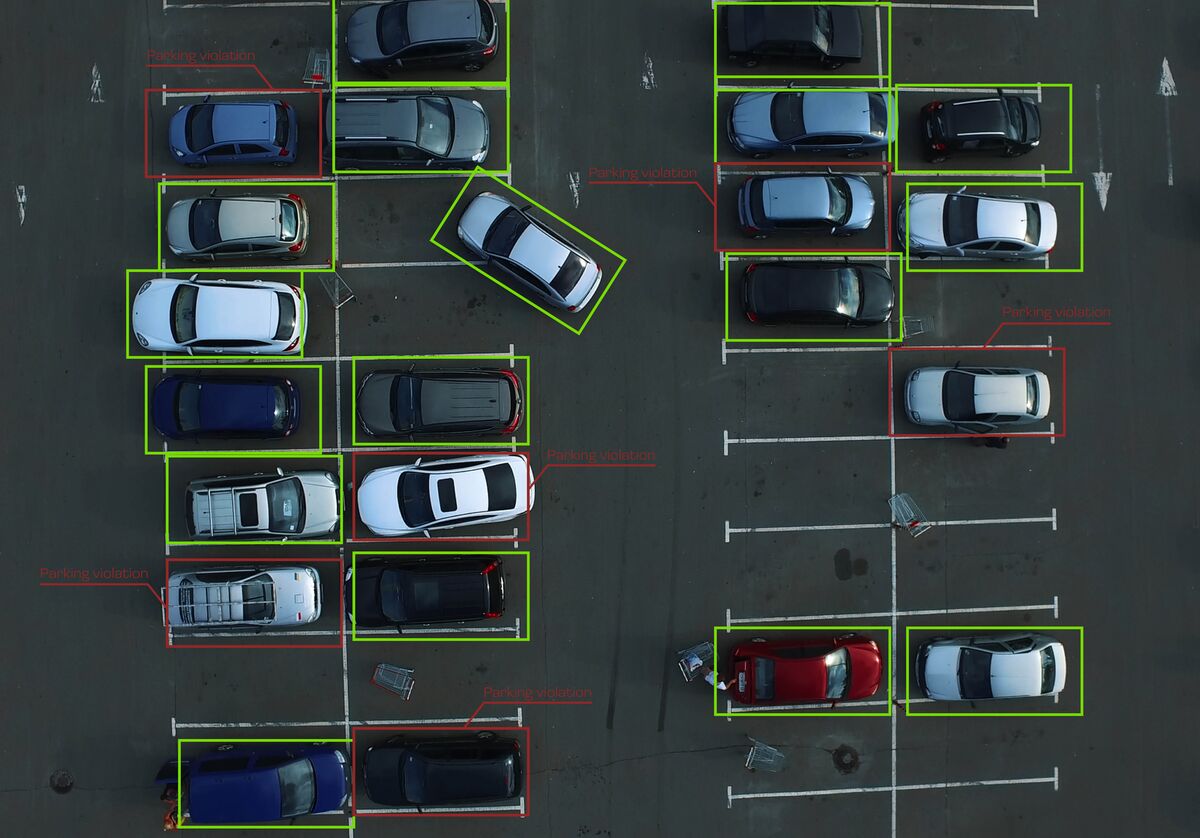 Parking violation detection
